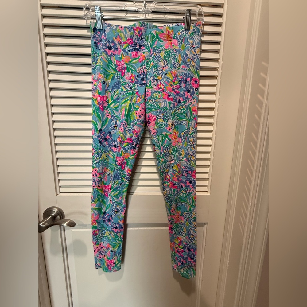 Lilly Pulitzer Maia Leggings In Girls Size XL 12 - 14